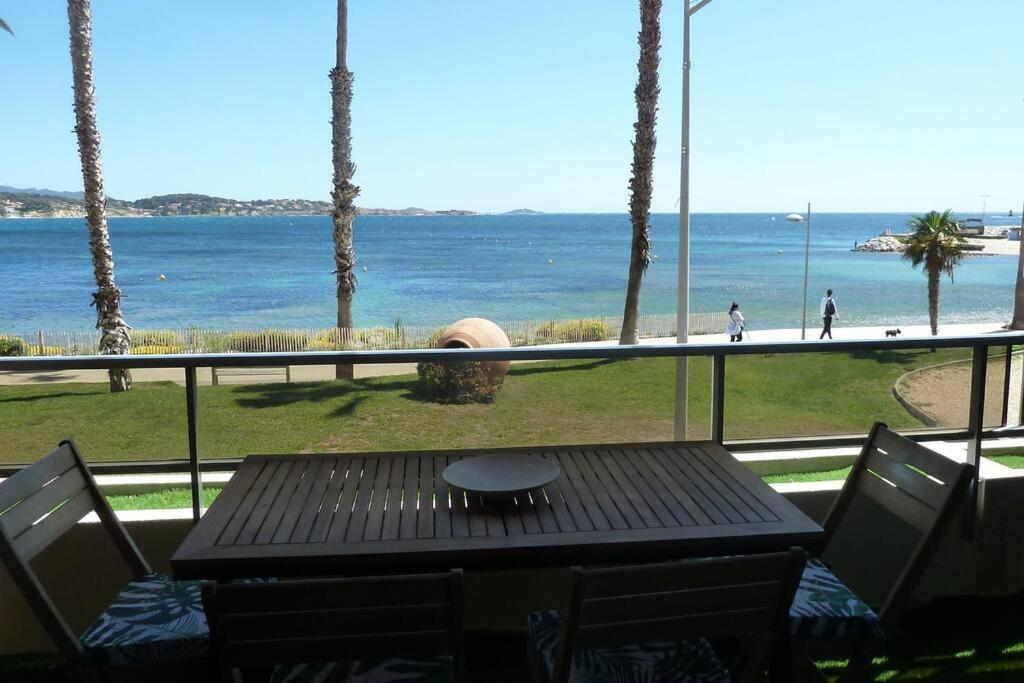 Front De Mer - Emplacement Prise - T2 Moderne Et Climatise - Tout A Pied Bandol Bagian luar foto