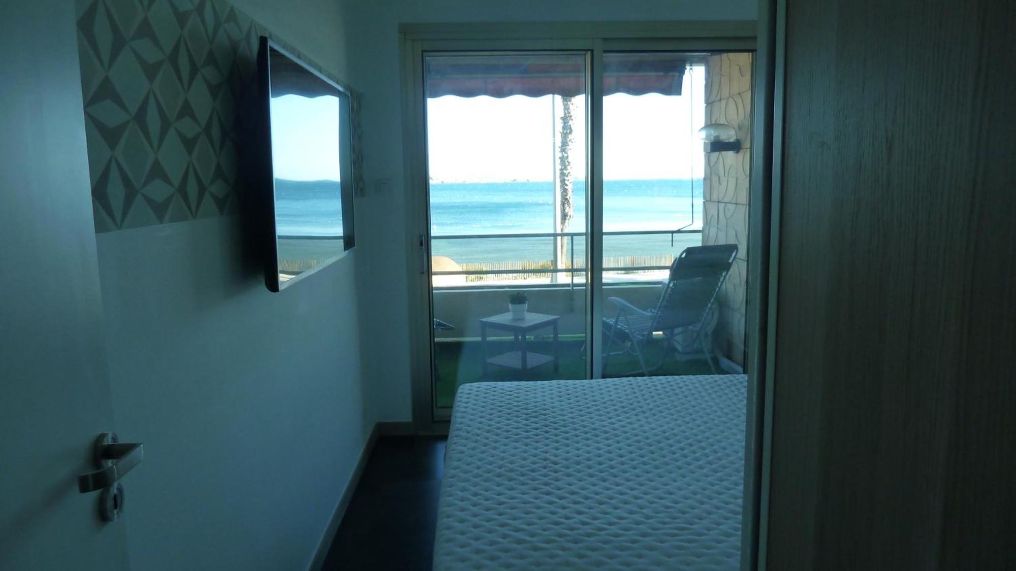 Front De Mer - Emplacement Prise - T2 Moderne Et Climatise - Tout A Pied Bandol Bagian luar foto